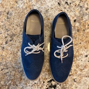 Cole Haan suede oxfords